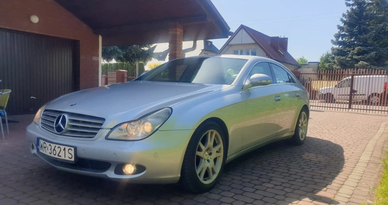 Mercedes-Benz CLS cena 42000 przebieg: 214000, rok produkcji 2007 z Radom małe 596